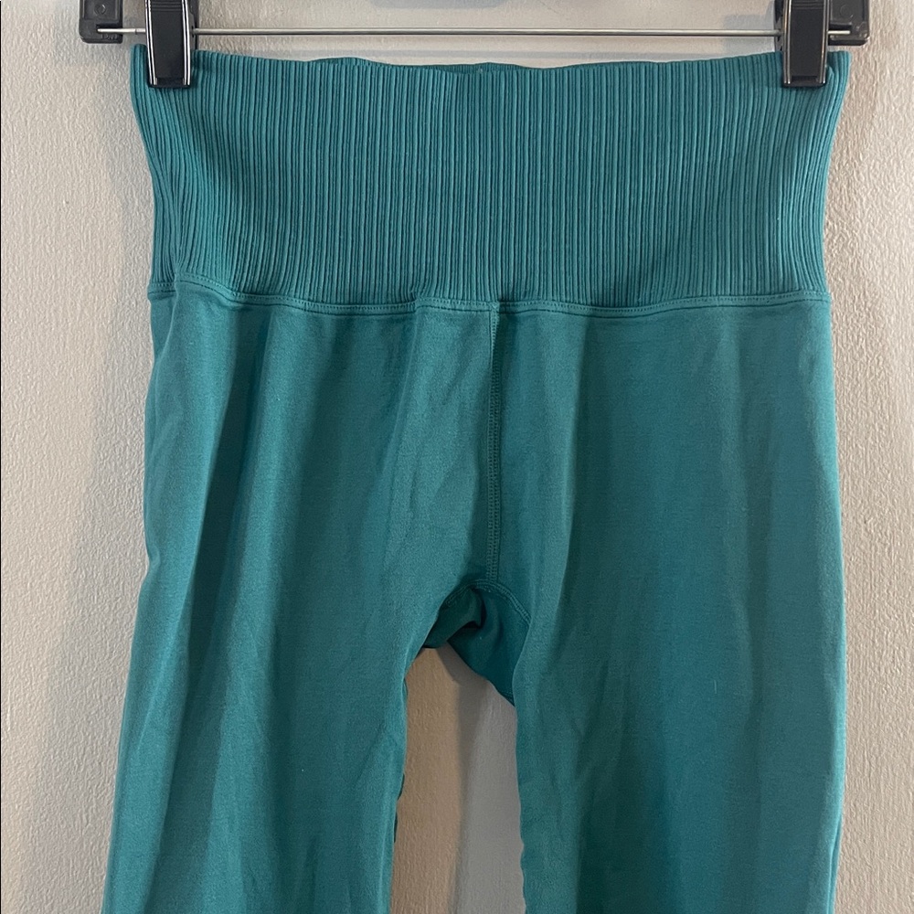 FP‎ Movement Good Karma Teal High-Waisted Leggings Size M/L - Picture 2 of 5